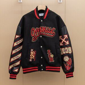 OFF-WHITE Red Baseball Jersey